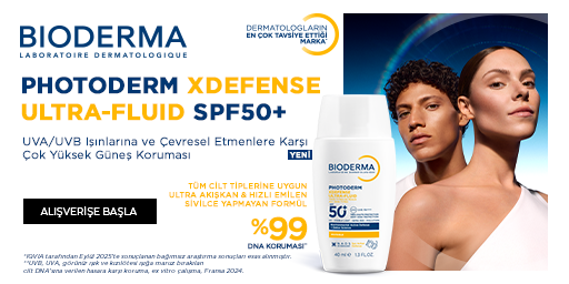 Bioderma XDEFENSE Ultra-Fluid SPF50+ Yeni Nesil Güneş Koruyucu