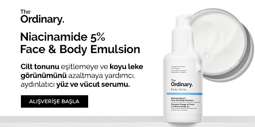The Ordinary Niacinamide 5% Emulsion ile Cilt Tonunuzu Eşitleyin!