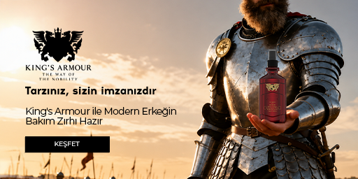 King's Armour ile Modern Erkeğin Bakım Zırhı Hazır