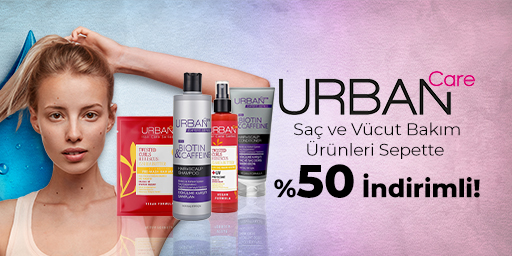 Urban Care Saç ve Vücut Bakım Ürünleri Sepette %50 İndirimli!