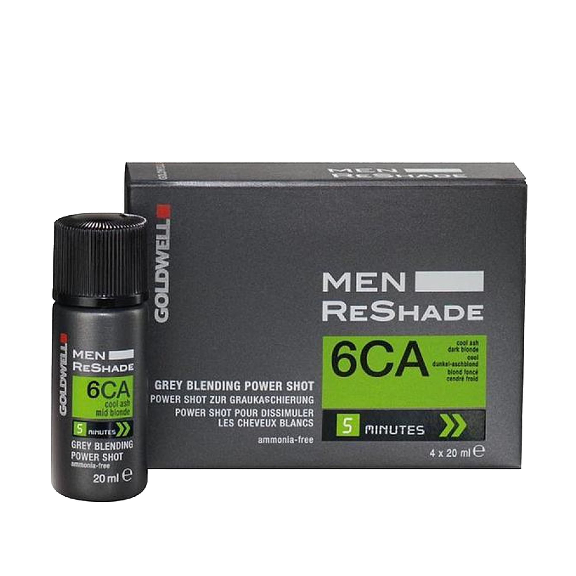 Goldwell Men Reshade Amonyaksız Erkeklere Özel Köpük Boya 4x20 ml