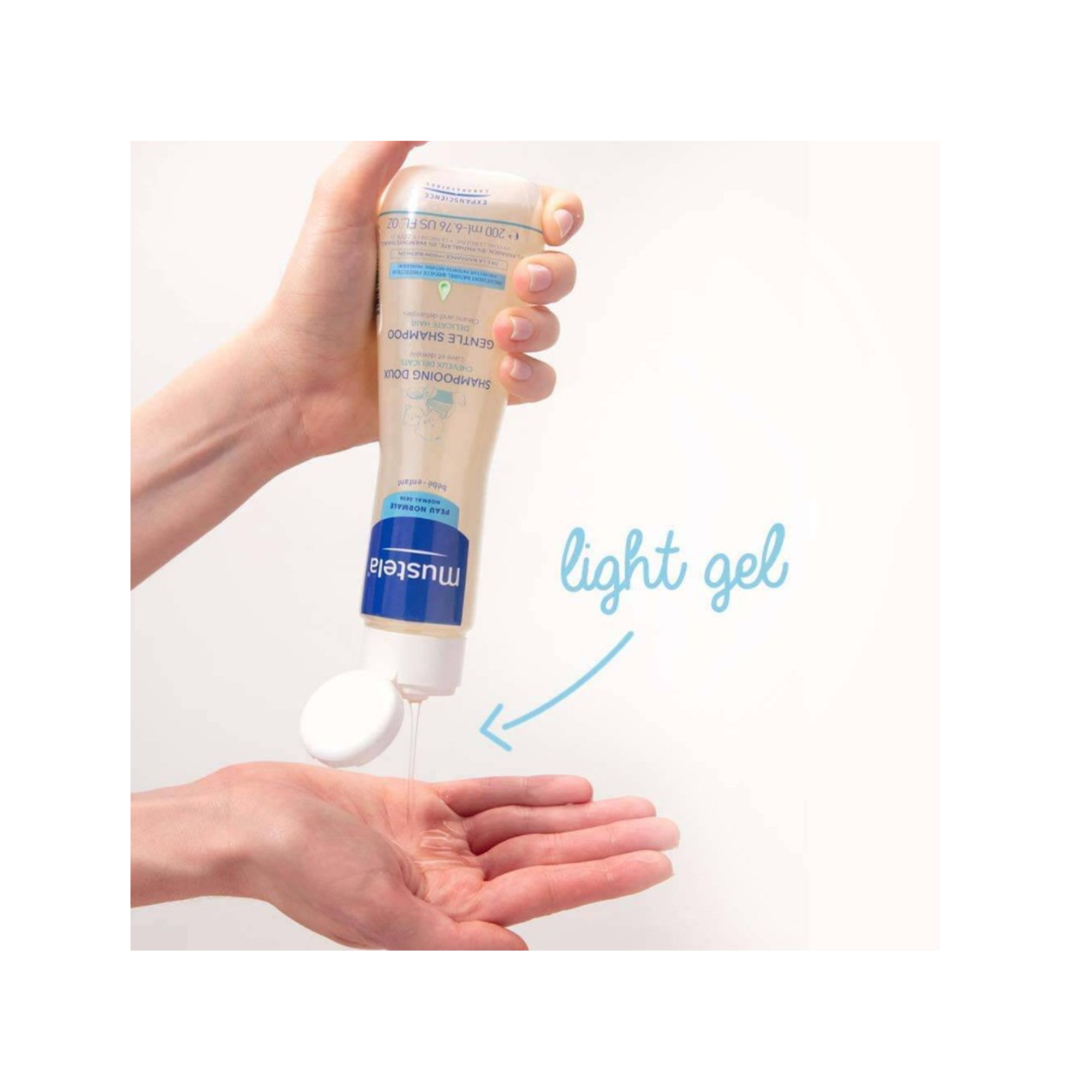 Mustela Gentle Shampoo  500 ml Kullanım