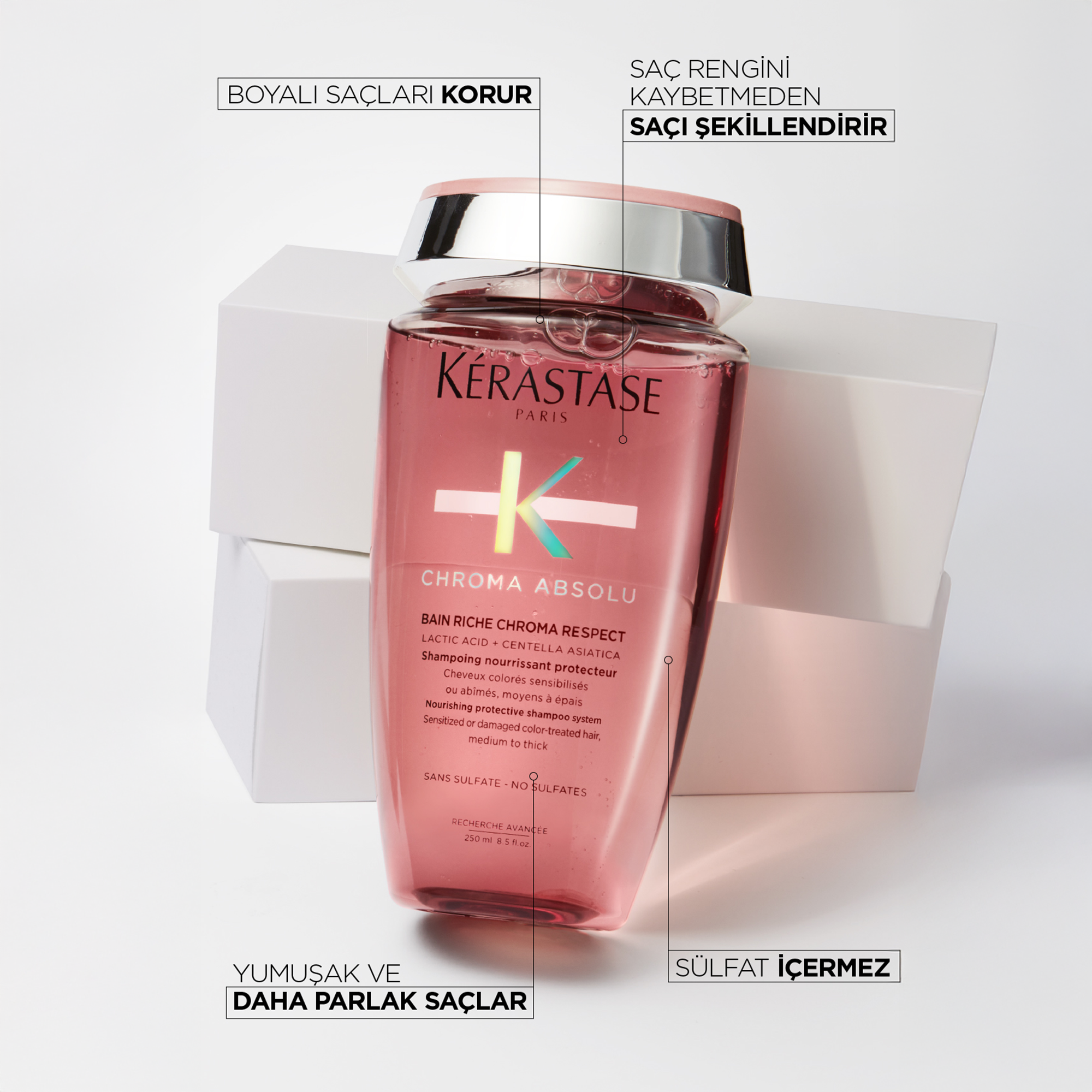 Kerastase Chroma Absolu Bain Riche Boyalı Saçlar için Besleyici ve