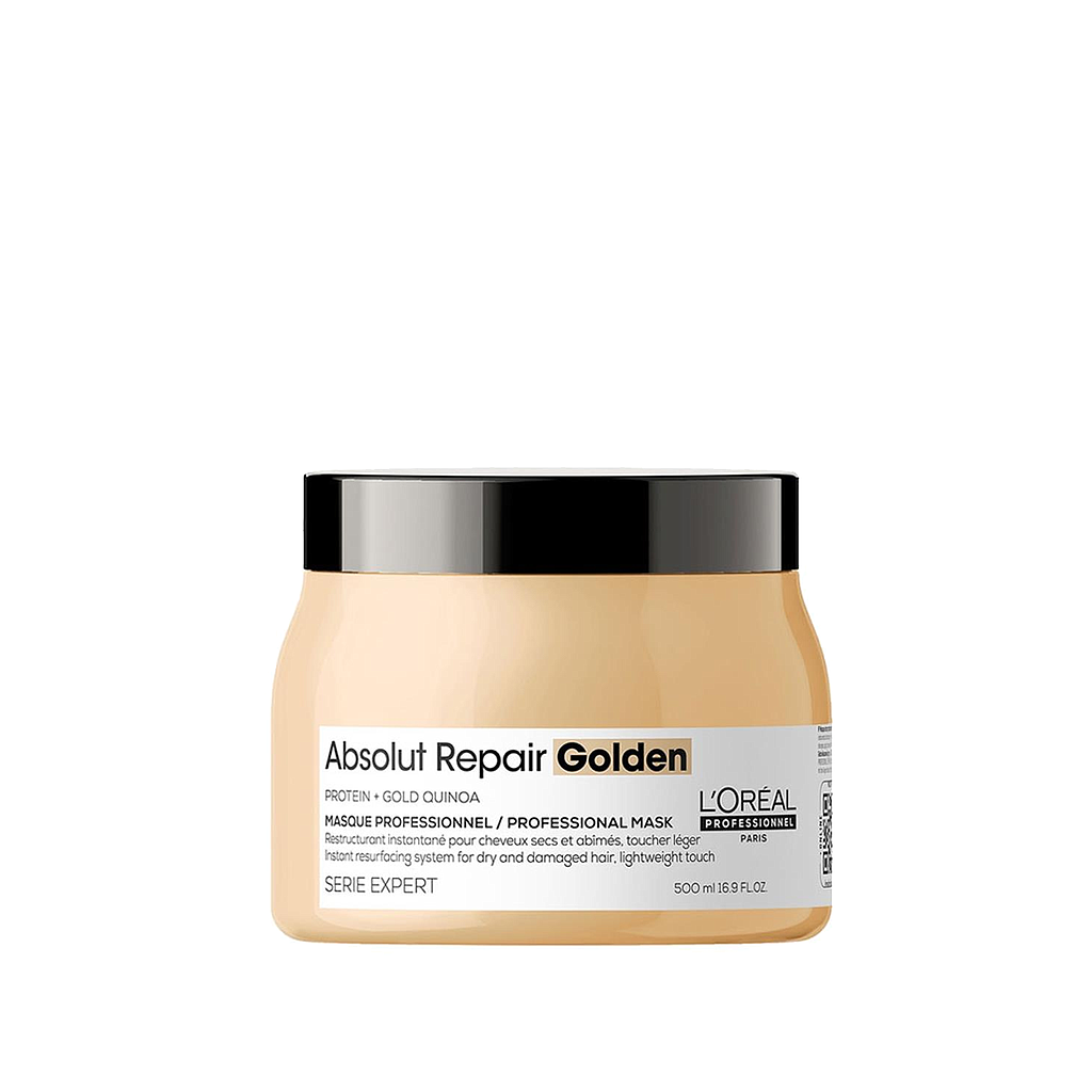Loreal Professionnel Paris Serie Expert Absolut Repair Golden Yıpranmış Saçlar için Onarıcı Altın Maske 500 ml