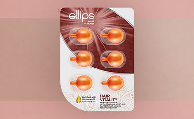 Saç kırıklarını onaran ve nemlendiren Ellips Hair Vitality canlandırıcı saç vitamini zengin formülüyle, saçları nemlendirir, destekler ve korur.