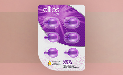 Boyalı saçlarda renk koruması sağlayan Ellips Nutri Color saç vitamini saçı besler, güçlendirir, elektriklenme ve kabarıklığı önler.