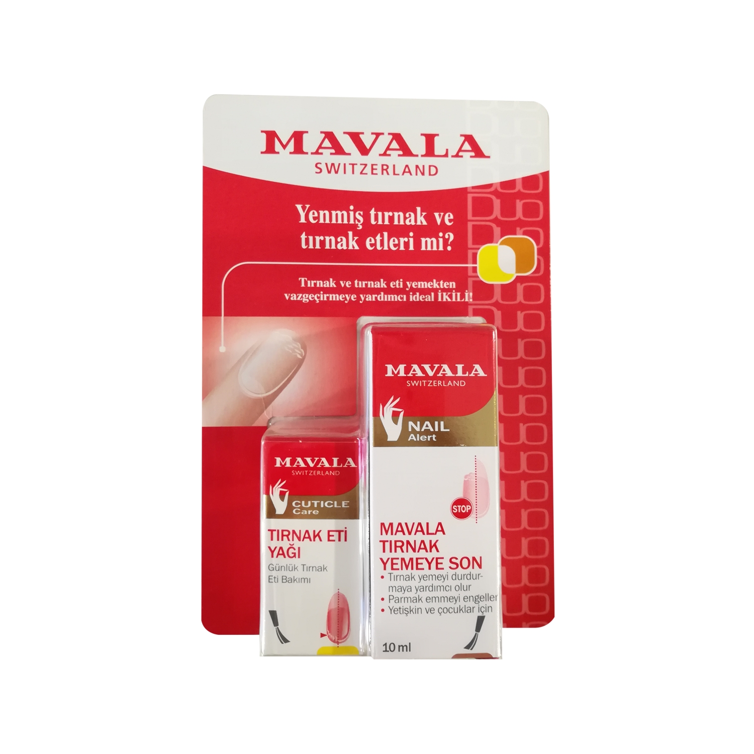 Mavala Stop Tırnak Yeme Önleyici 10ml + Tırnak Eti Yağı 5ml