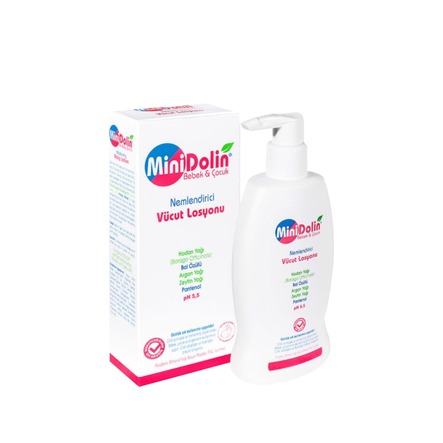 Dermadolin Minidolin Nemlendirici Vücut Losyonu 250 ml