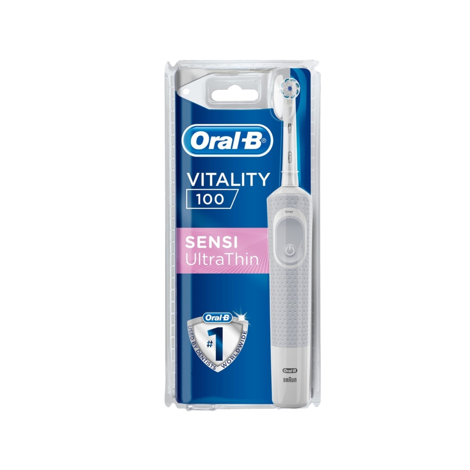 Oral-B Vitality 100 Sensi Ultra Thin Şarj Edilebilir Diş Fırçası