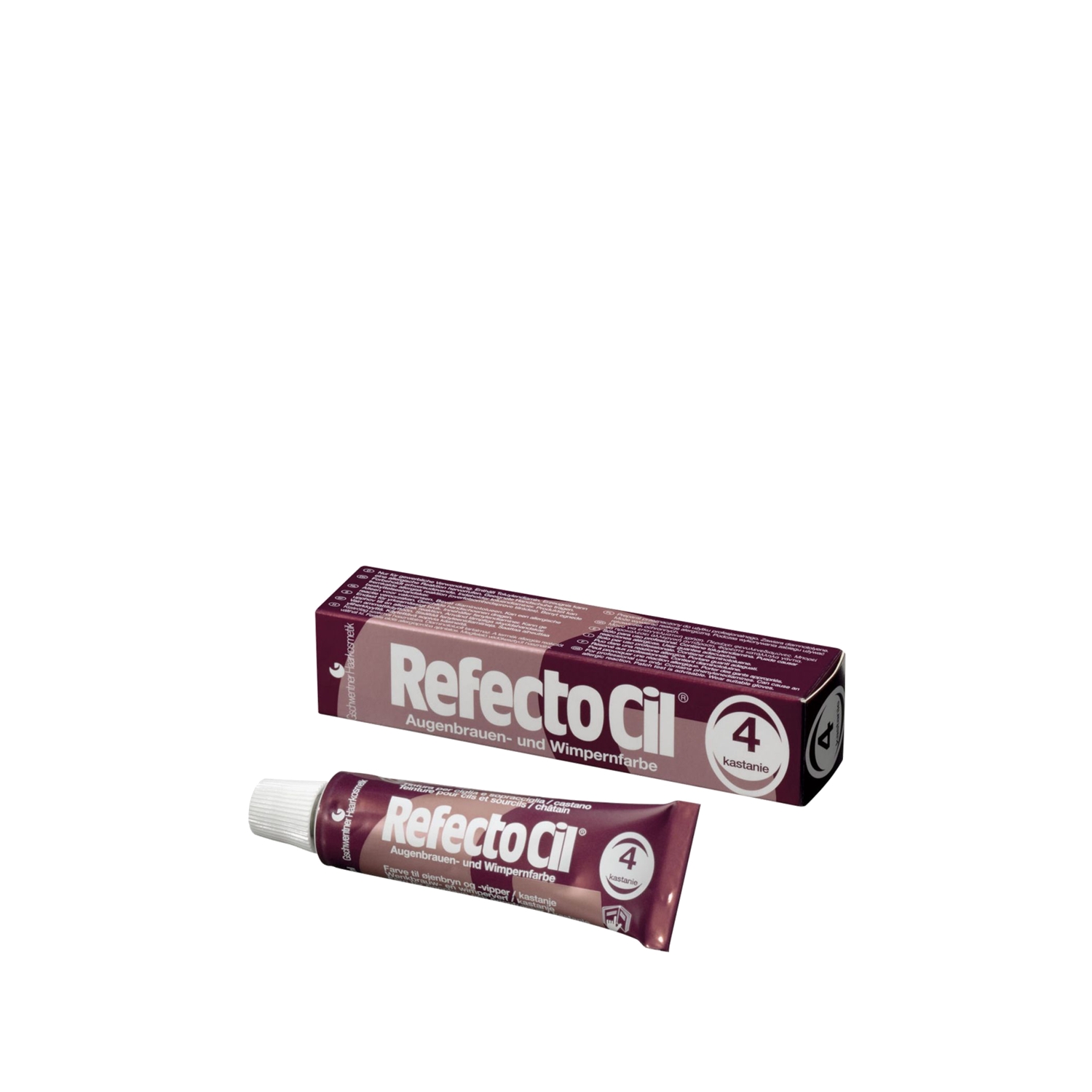 RefectoCil Kaş ve Kirpik Boyası No:4 Kestane 15 ml
