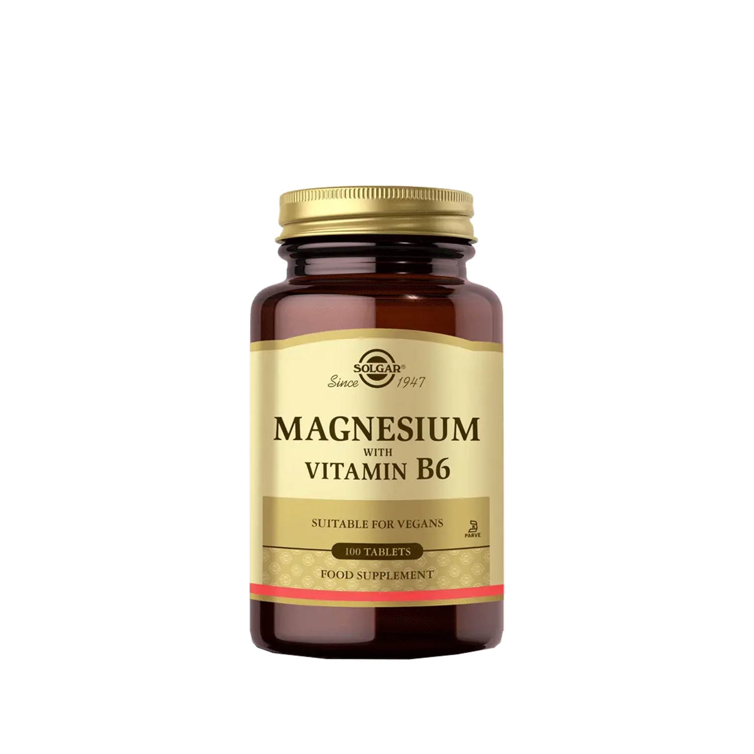 Solgar Magnesium With Vitamin B6 100 Tablet