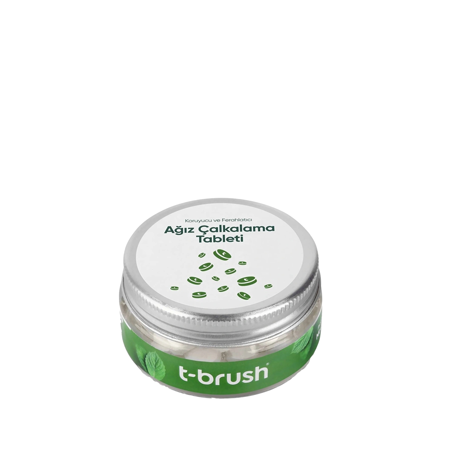 T-Brush Nane Aromalı Florürlü Ağız Çalkalama Tableti 75 Adet