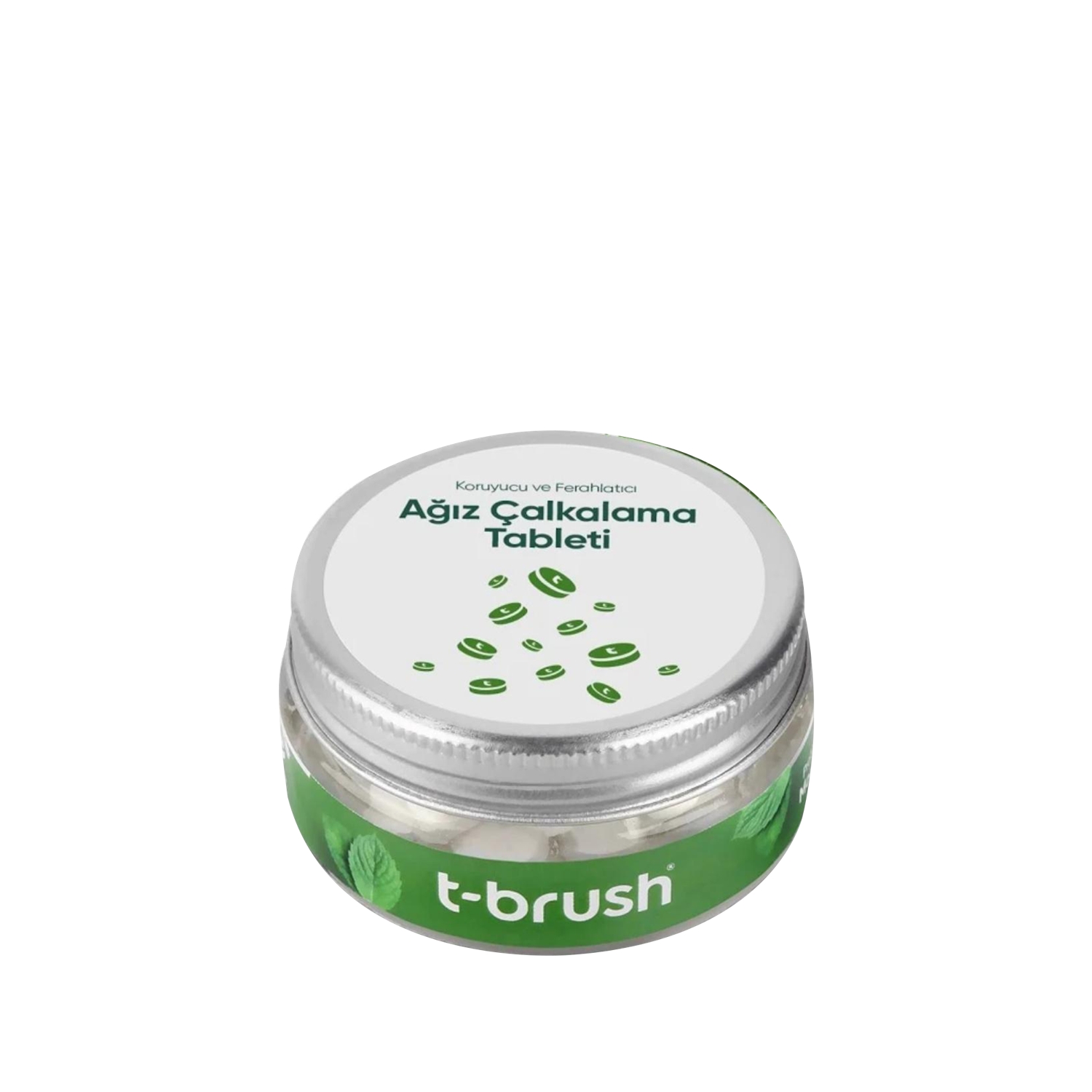 T-Brush Nane Aromalı Florürsüz Ağız Çalkalama Tableti 75 Adet