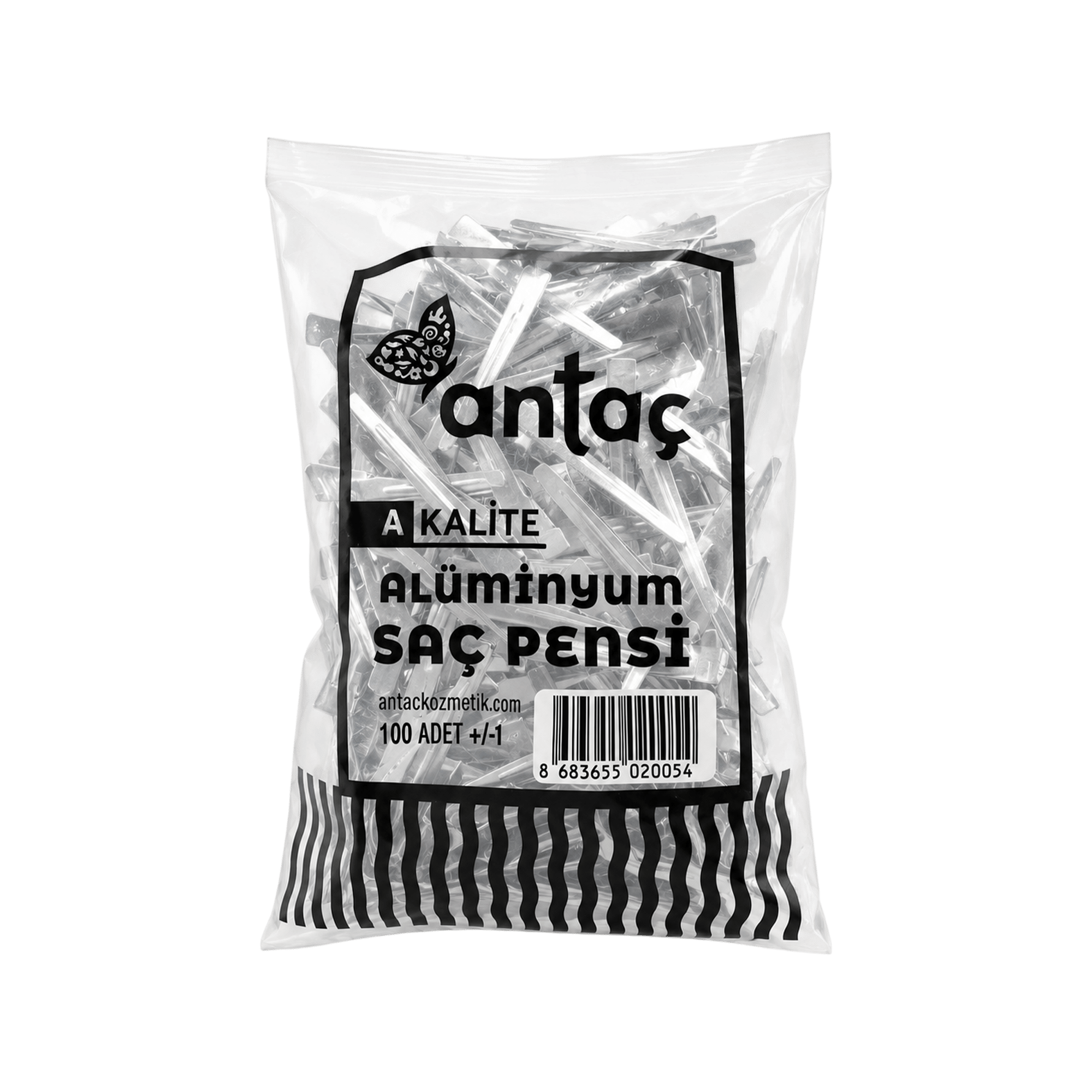 Antaç Alüminyum Saç Pensi 100 Adet