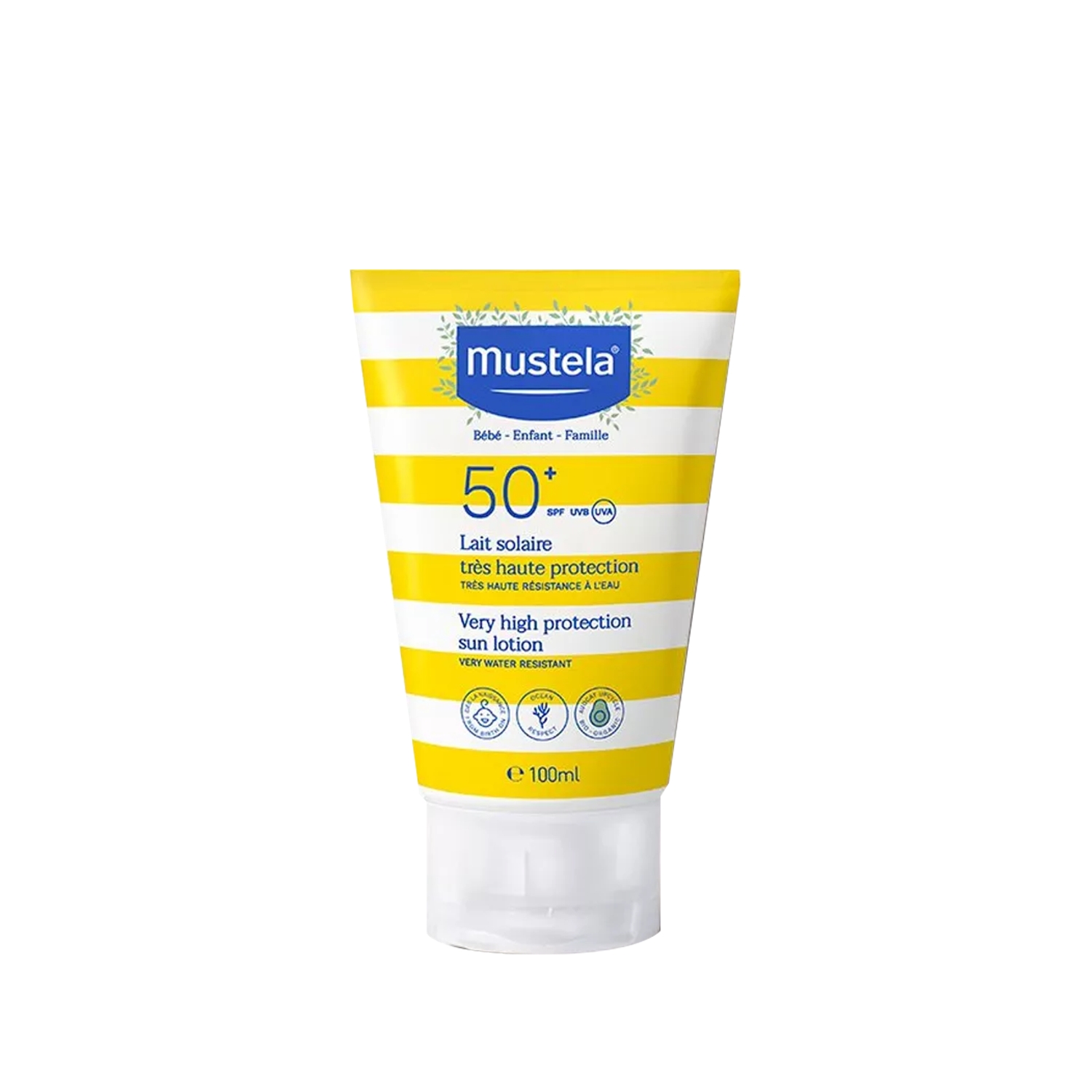 Mustela SPF 50+ Çok Yüksek Koruma Faktörlü Güneş Losyonu 100 ml 2 Adet