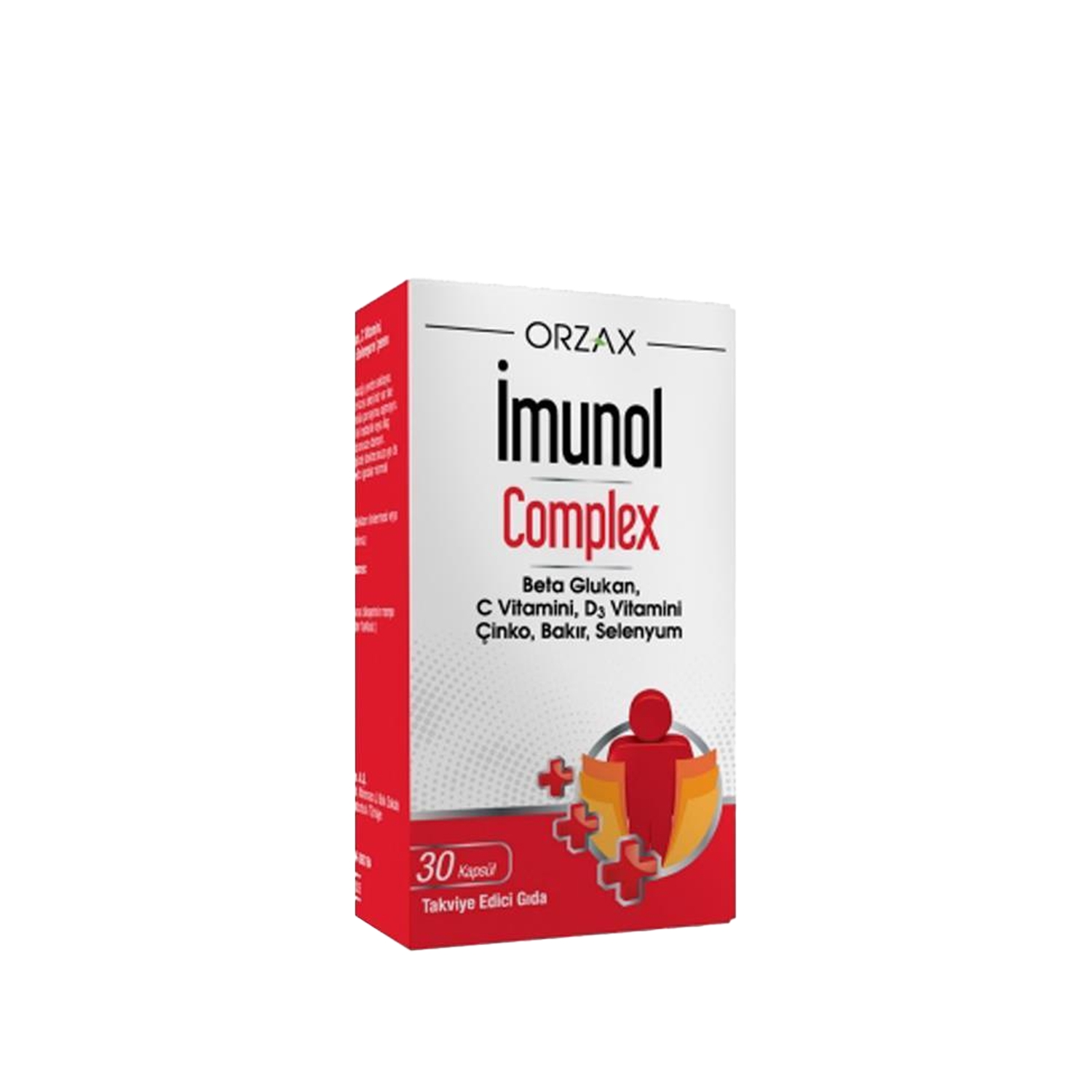 Orzax İmunol Complex 30 Kapsül