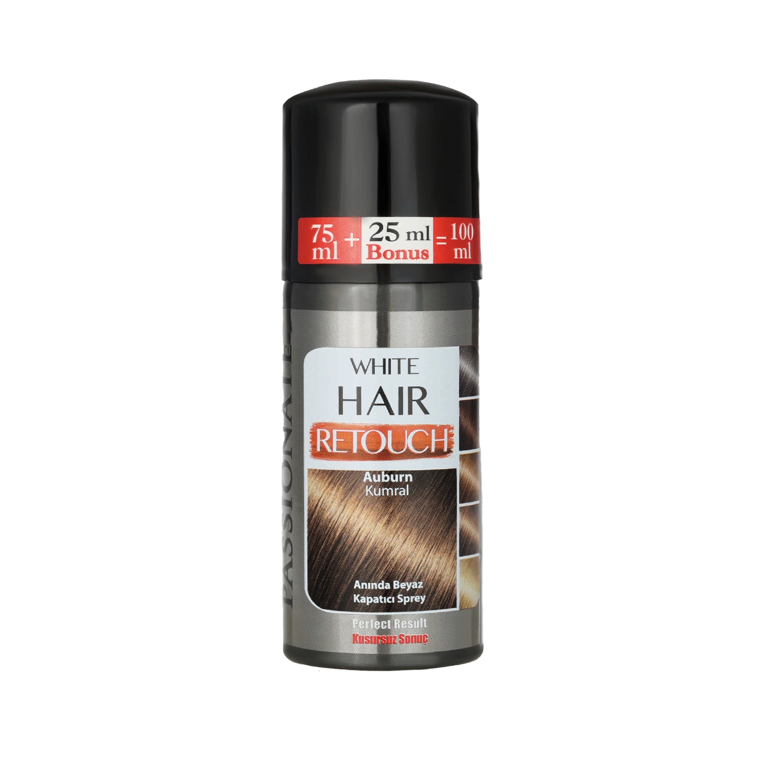 Passionate Anında Beyaz Kapatıcı Sprey Kumral 100 ml