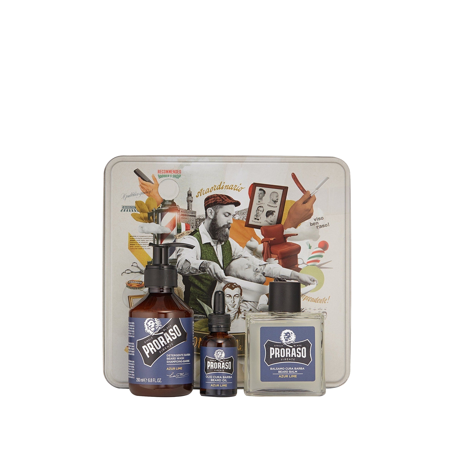 Proraso Sakal Bakım Seti Azur Lime