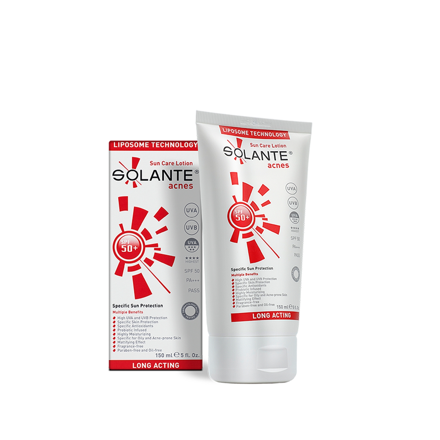 Solante Acnes Güneş Bakım Losyonu Spf50 150ml