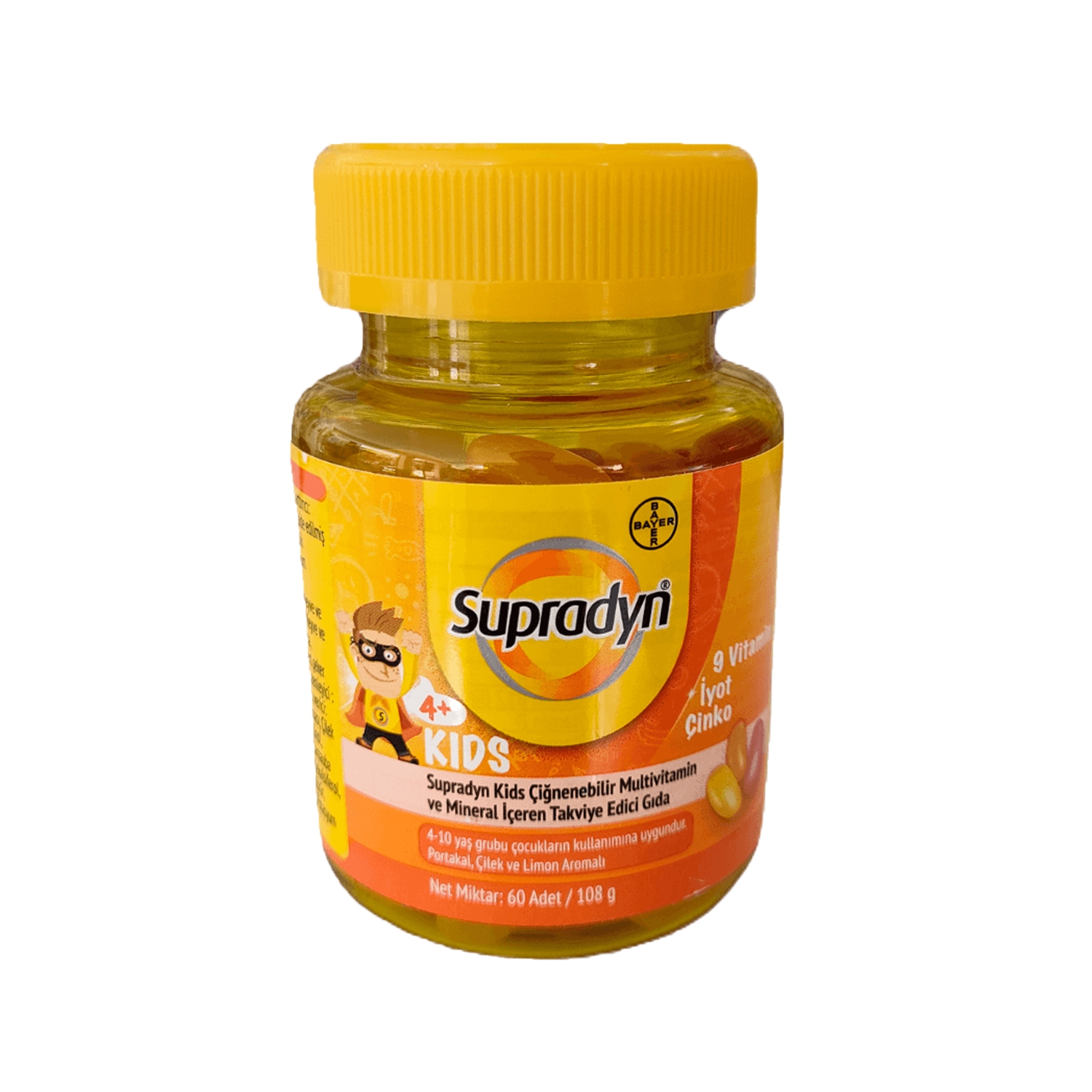 Supradyn Kids Magic Beans Çiğneme Tableti 60'lı