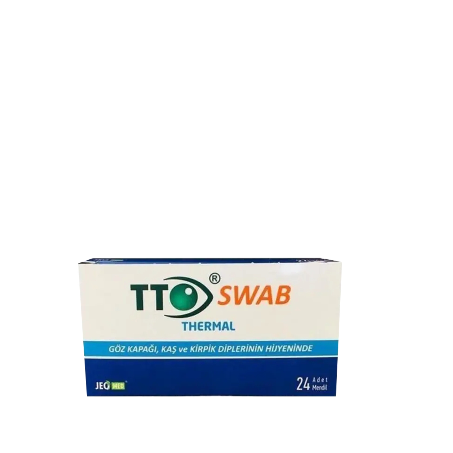 TTO Swab Thermal Göz Çevresi Temizleme Mendili 24'lü