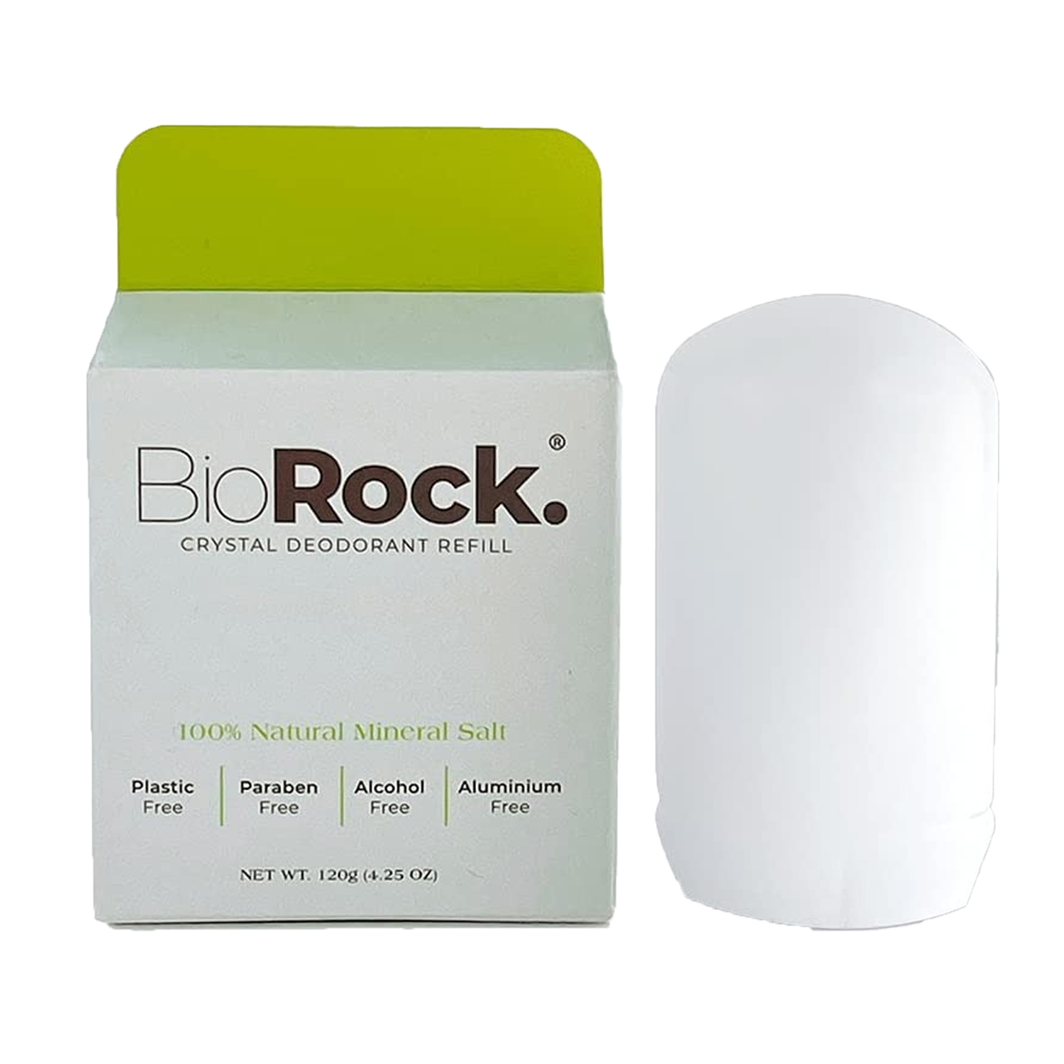Biorock Crystal 120 g Ter Önleyici Deodorant + 120 g Yedek