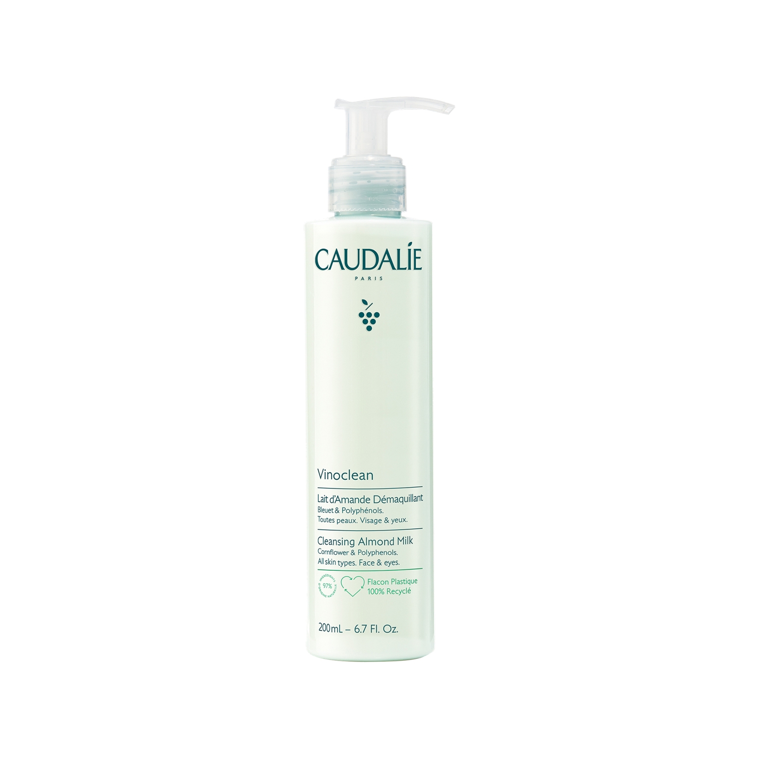 Caudalie Vinoclean Badem Yağlı Temizleme Sütü 200ml