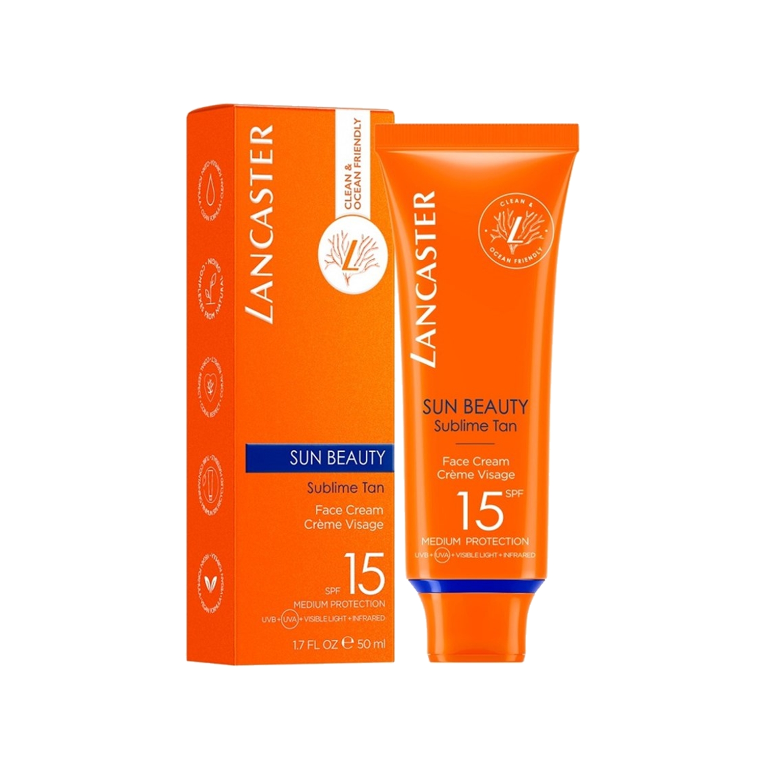 Lancaster Sun Beauty Silky Güneş Koruyucu Yüz Kremi Spf15 50 ml