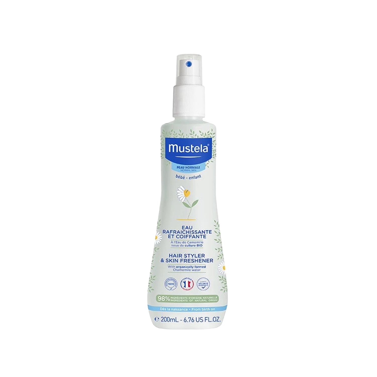 Mustela Saç Şekillendirici ve Ferahlatıcı Vücut Spreyi 200 ml