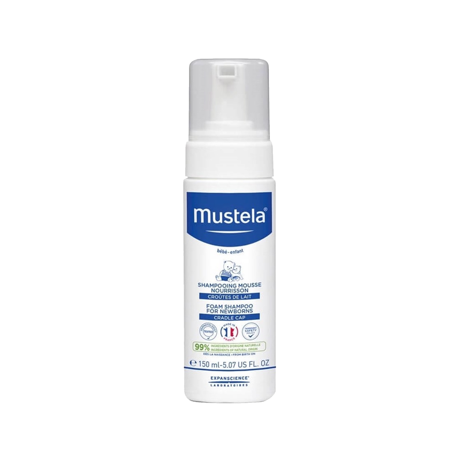 Mustela Yenidoğan Köpük Şampuan 150ml