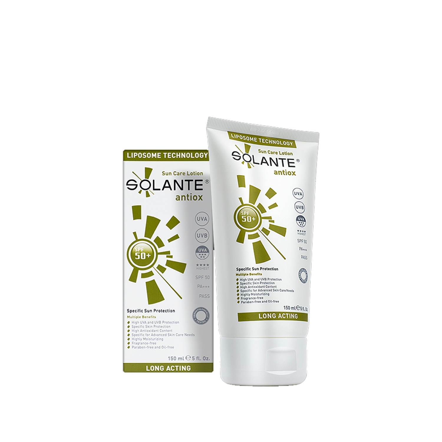Solante Antiox Güneş Koruyucu Losyon Spf 50+ 150ml
