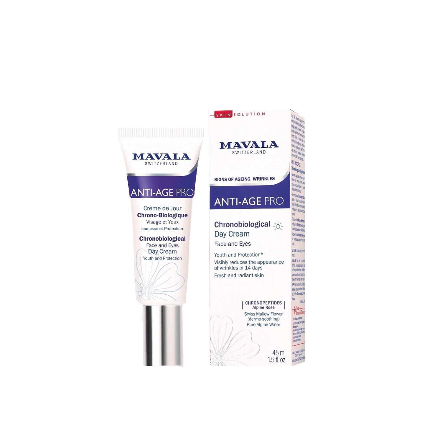 Mavala Anti Age Pro Kronobiyolojik Gündüz Kremi 45ml