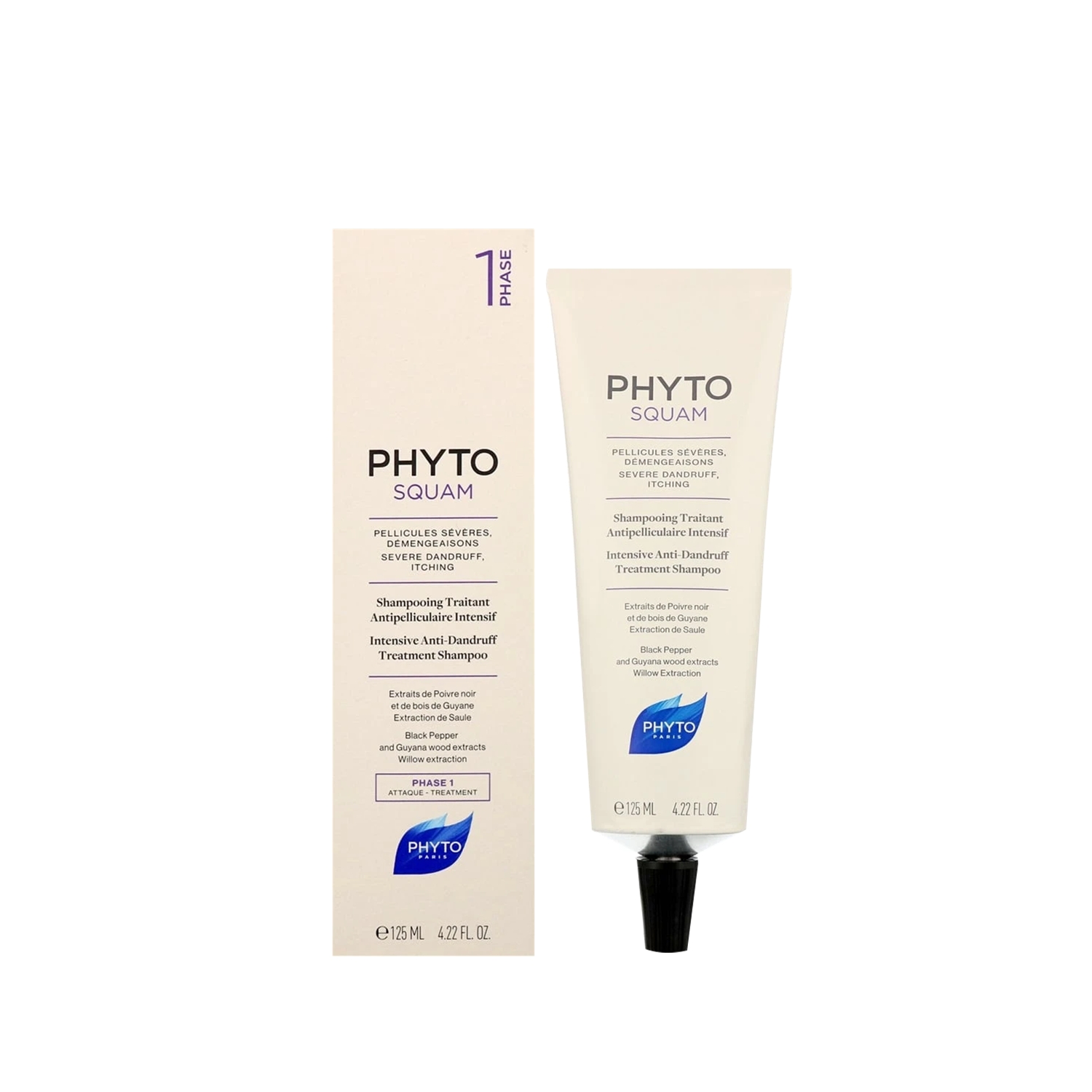 PHYTO Phytosquam Intense Kepeğe Karşı Etkili Yoğun Bakım Şampuanı 125 ml