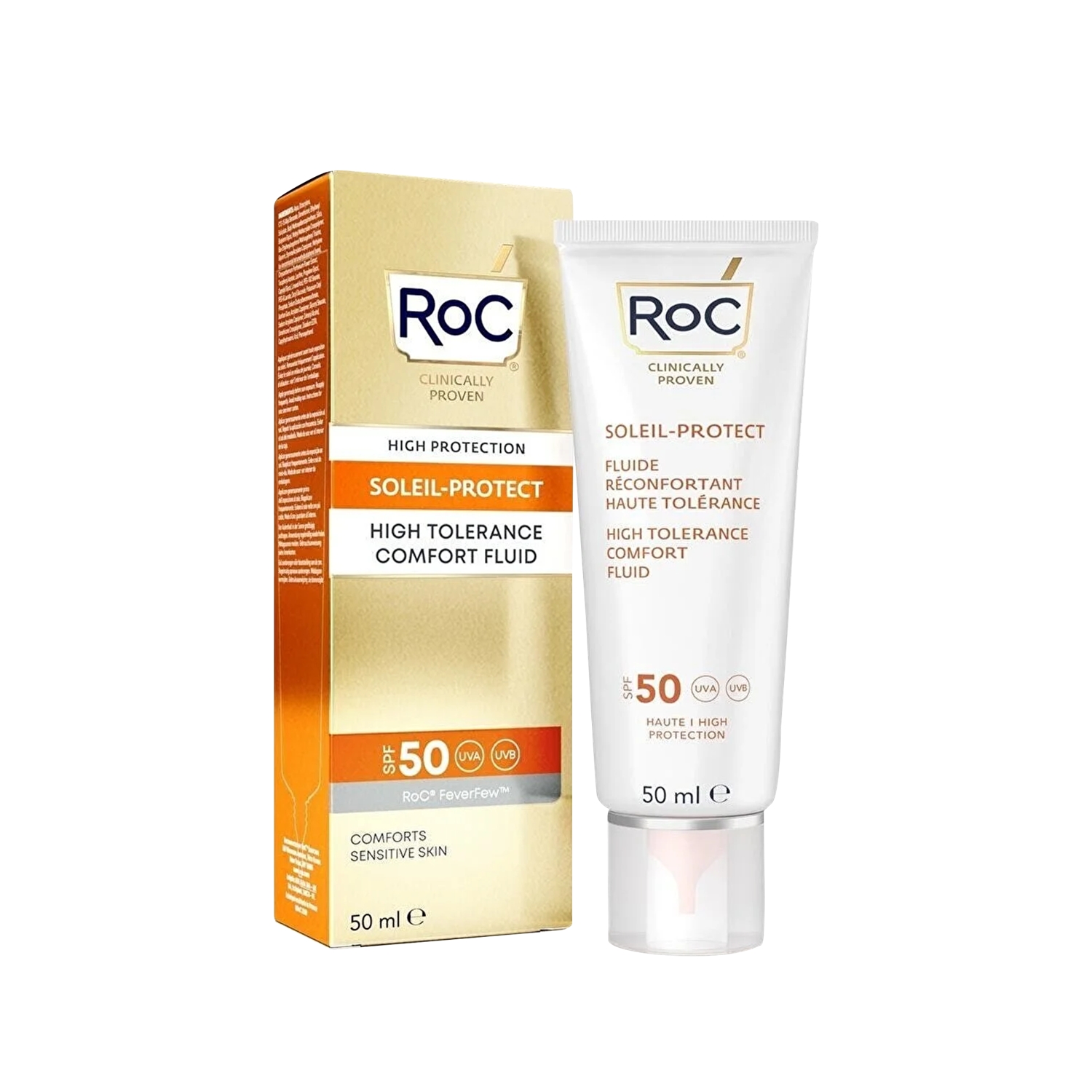 RoC Hassas Ciltler İçin Yüz Güneş Kremi Spf50+ 50 ml