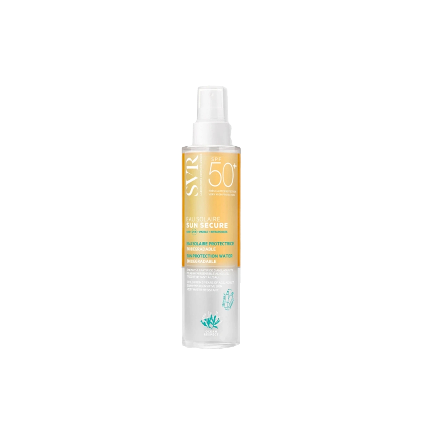 SVR Sun Secure Eau Solaire Spf50+ Güneş Koruyucu Su 200 ml