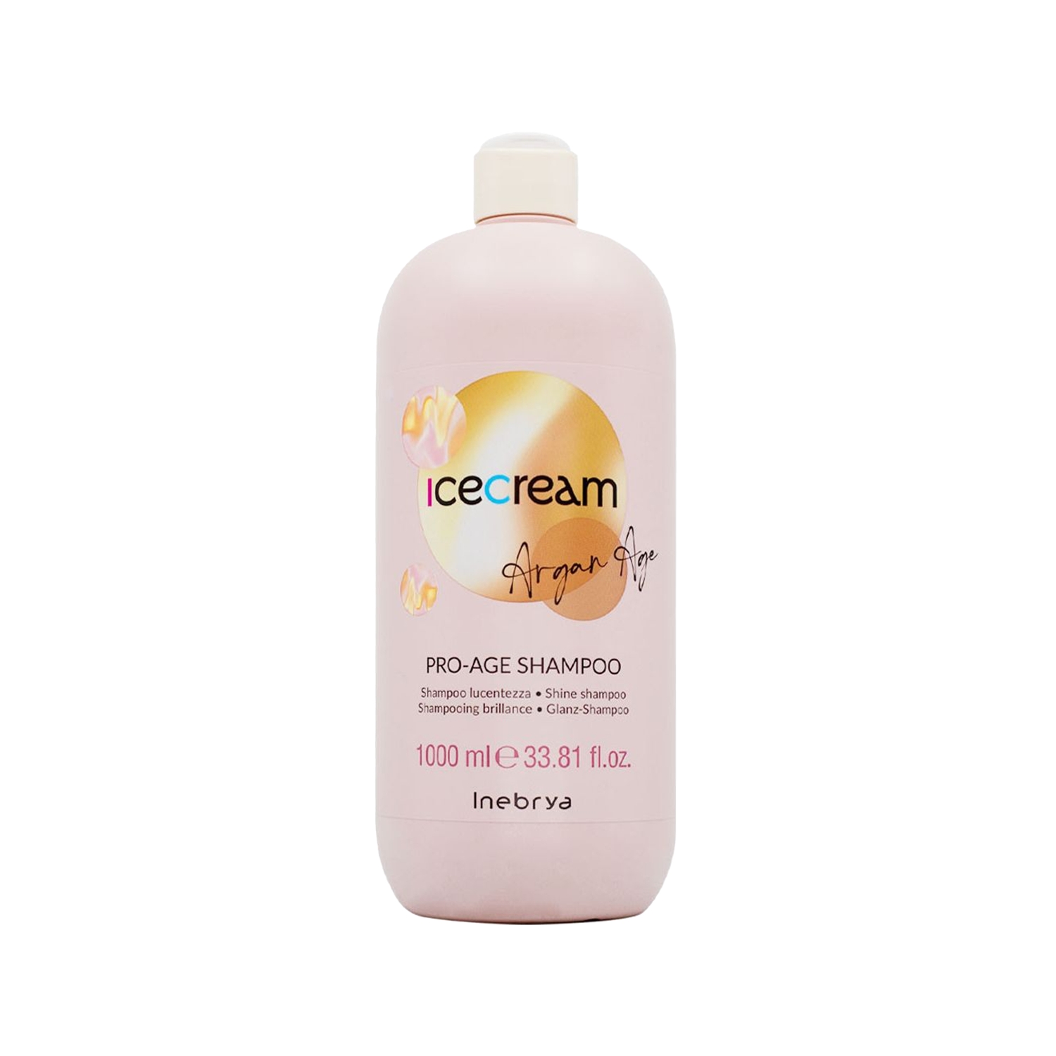 Inebrya Ice Cream Argan Age Pro-Age Argan Yağlı Parlaklık Şampuanı 1000 ml