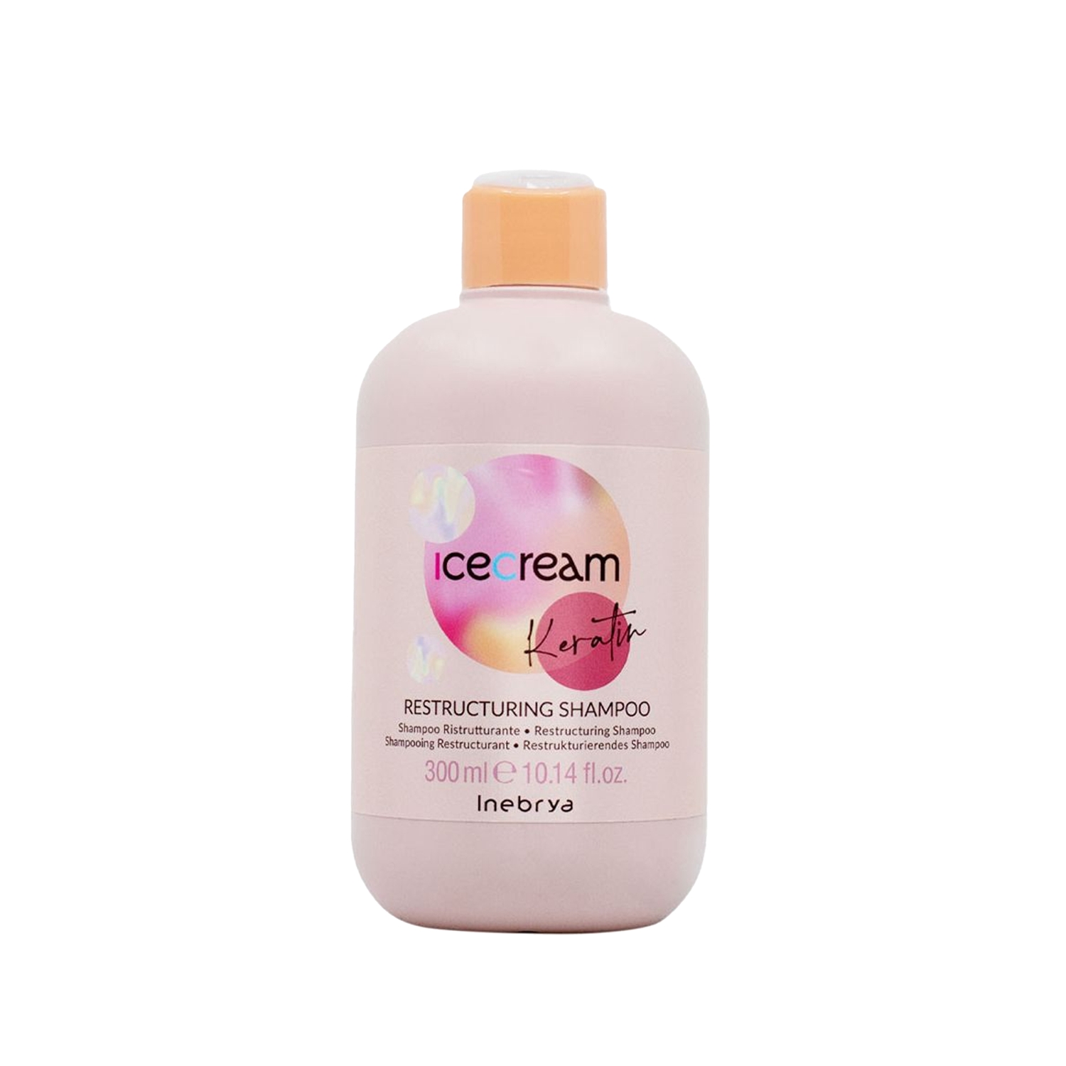 Inebrya Ice Cream Keratin Restructuring Yeniden Yapılandırıcı Şampuan 300 ml