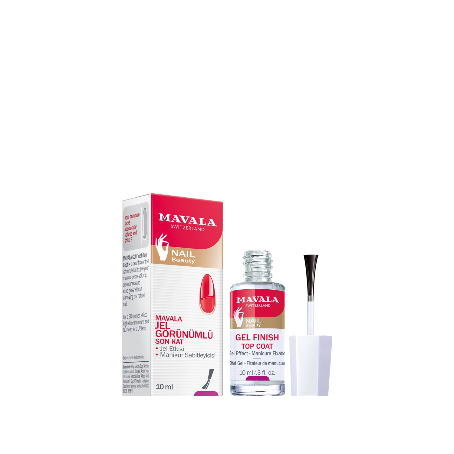 Mavala Jel Görünümlü Son Kat 10ml