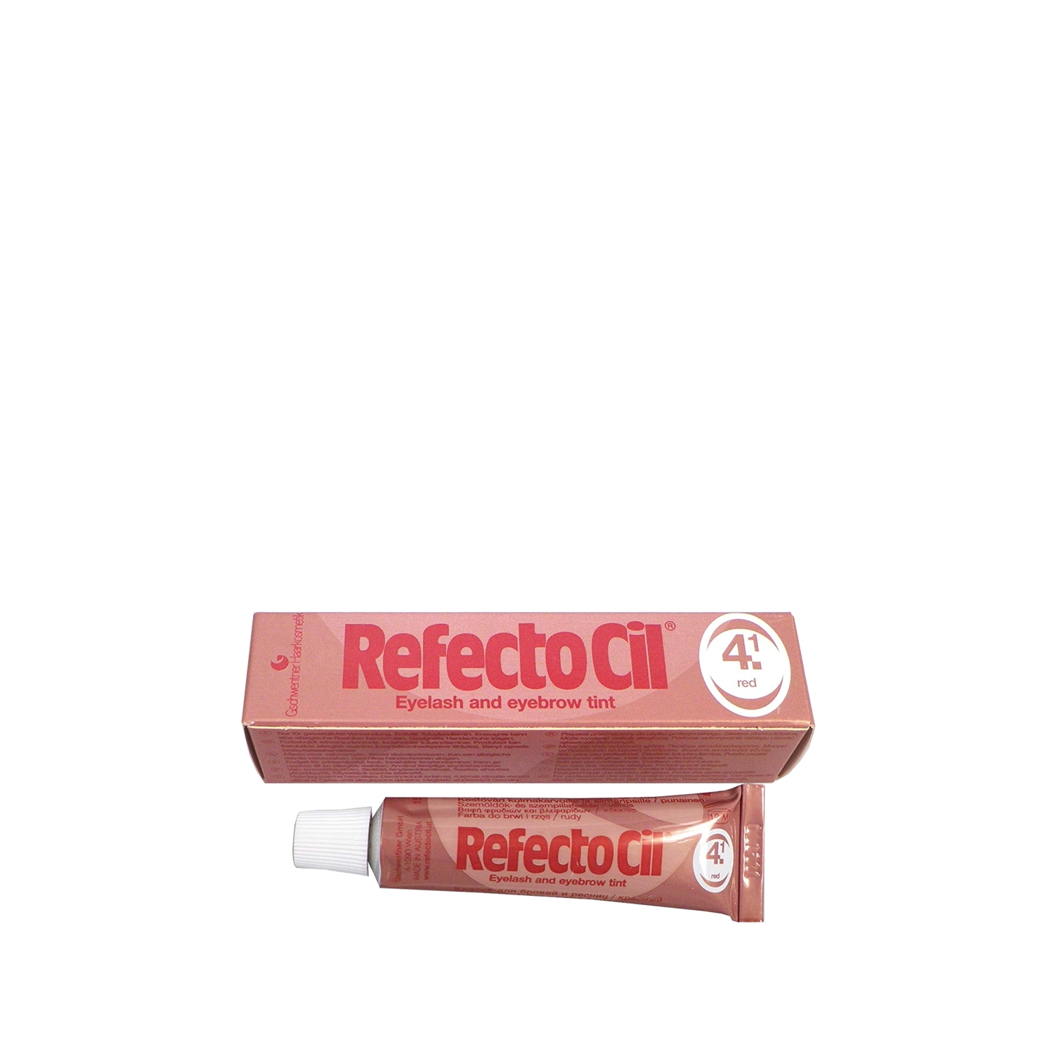RefectoCil Kaş ve Kirpik Boyası No:4.1 Kızıl 15ml