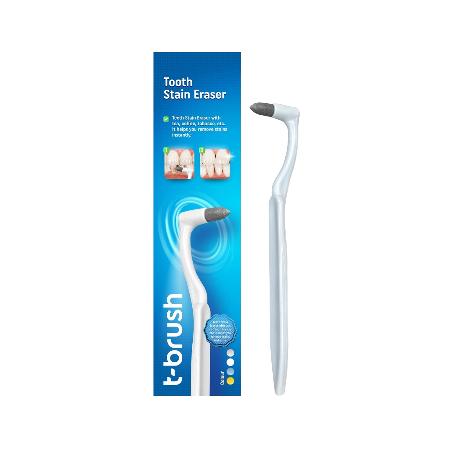 T-Brush Beyazlatıcı ve Leke Giderici Diş Silgisi
