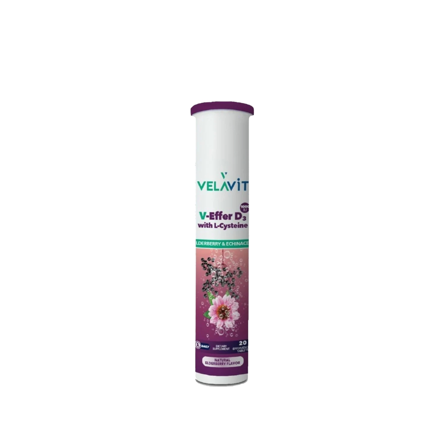 Velavit V-Effer D3 With L-Cystein 20 Tablet