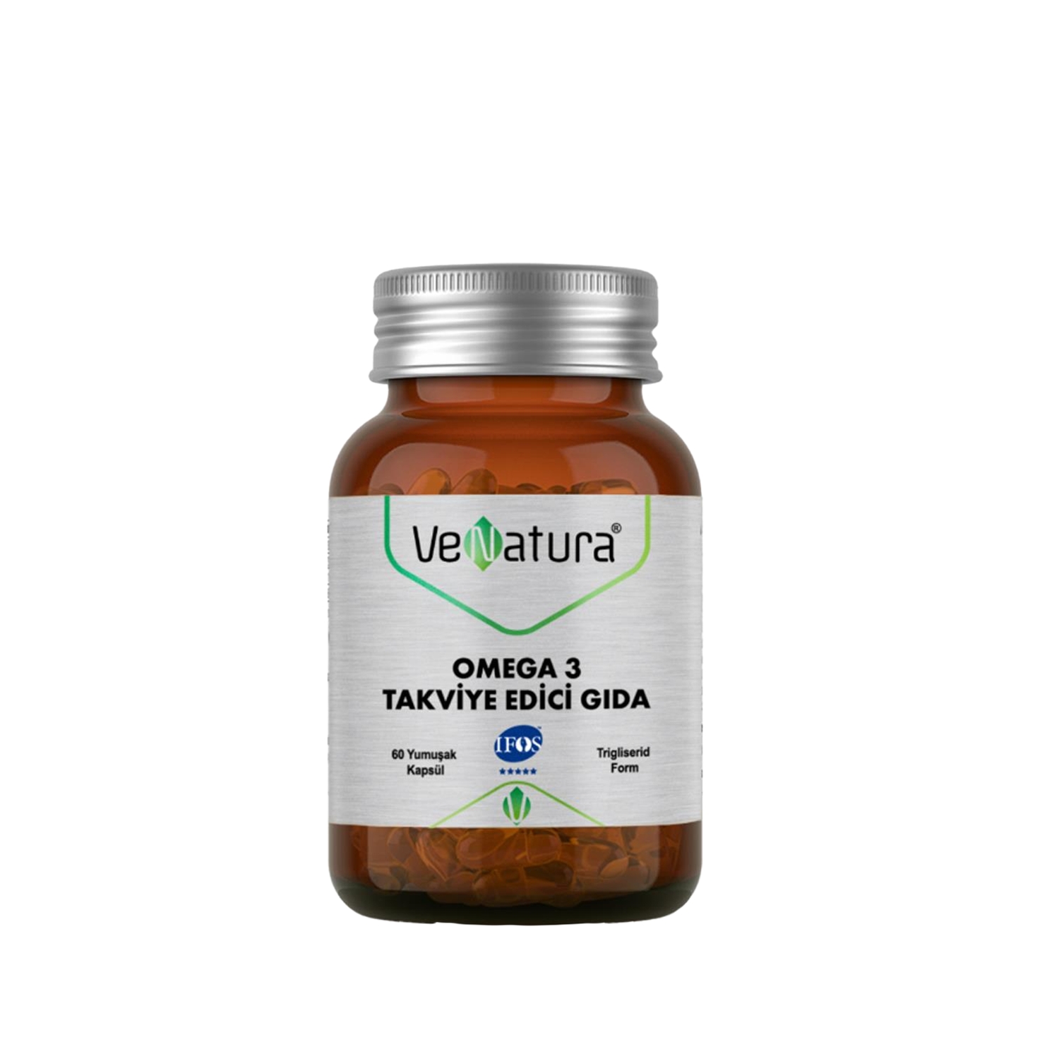 VeNatura Omega 3 Takviye Edici Gıda 60 Yumuşak Kapsül