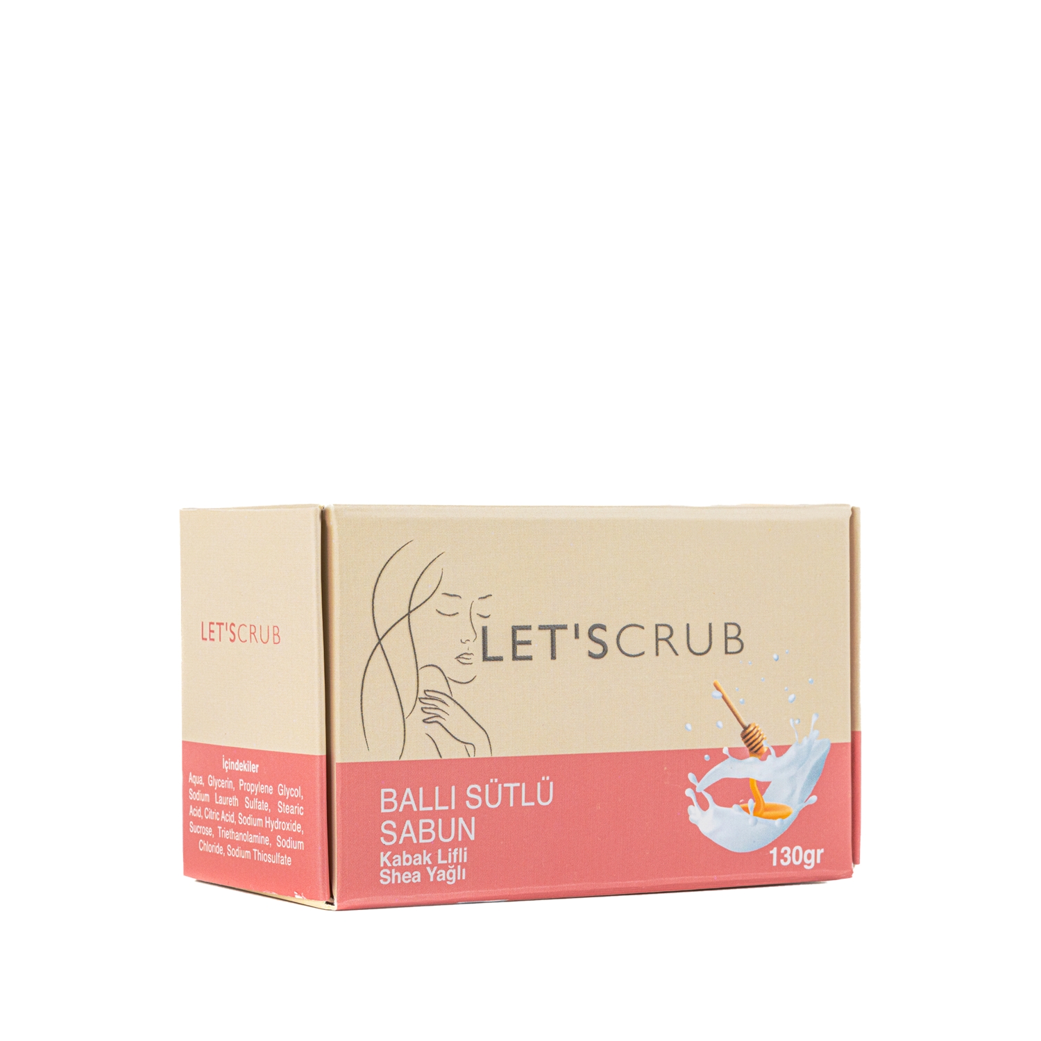 Let'scrub Kabak Lifli Ballı Sütlü Sabun