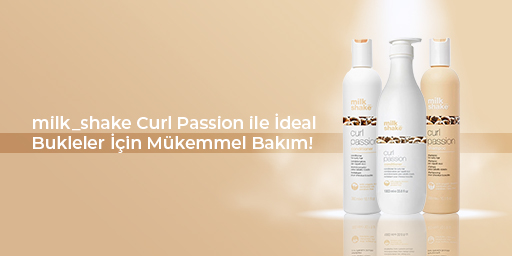 milk_shake Curl Passion ile İdeal Bukleler İçin Mükemmel Bakım!