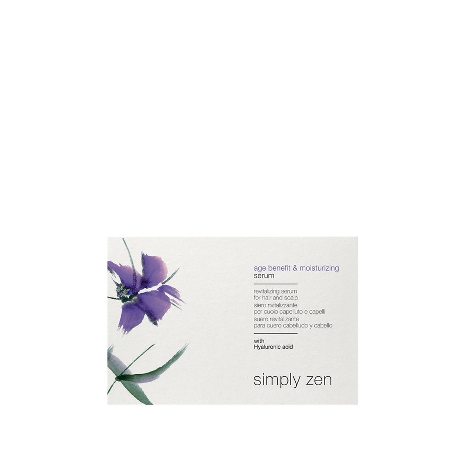 Simply Zen Age Benefit & Moisturizing Serum 12x5 ml