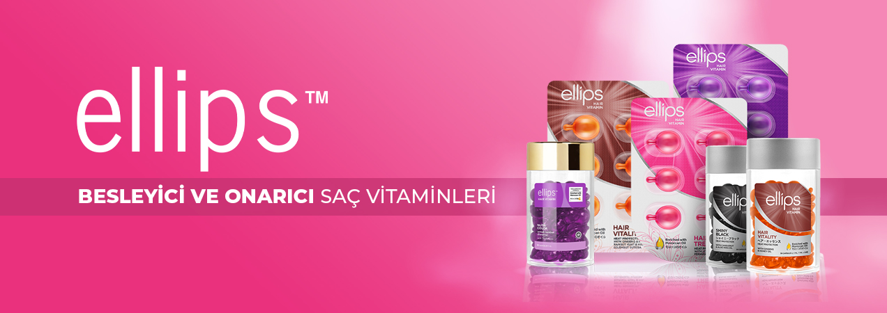 Ellips Besleyici ve Onarıcı Saç Vitaminleri,