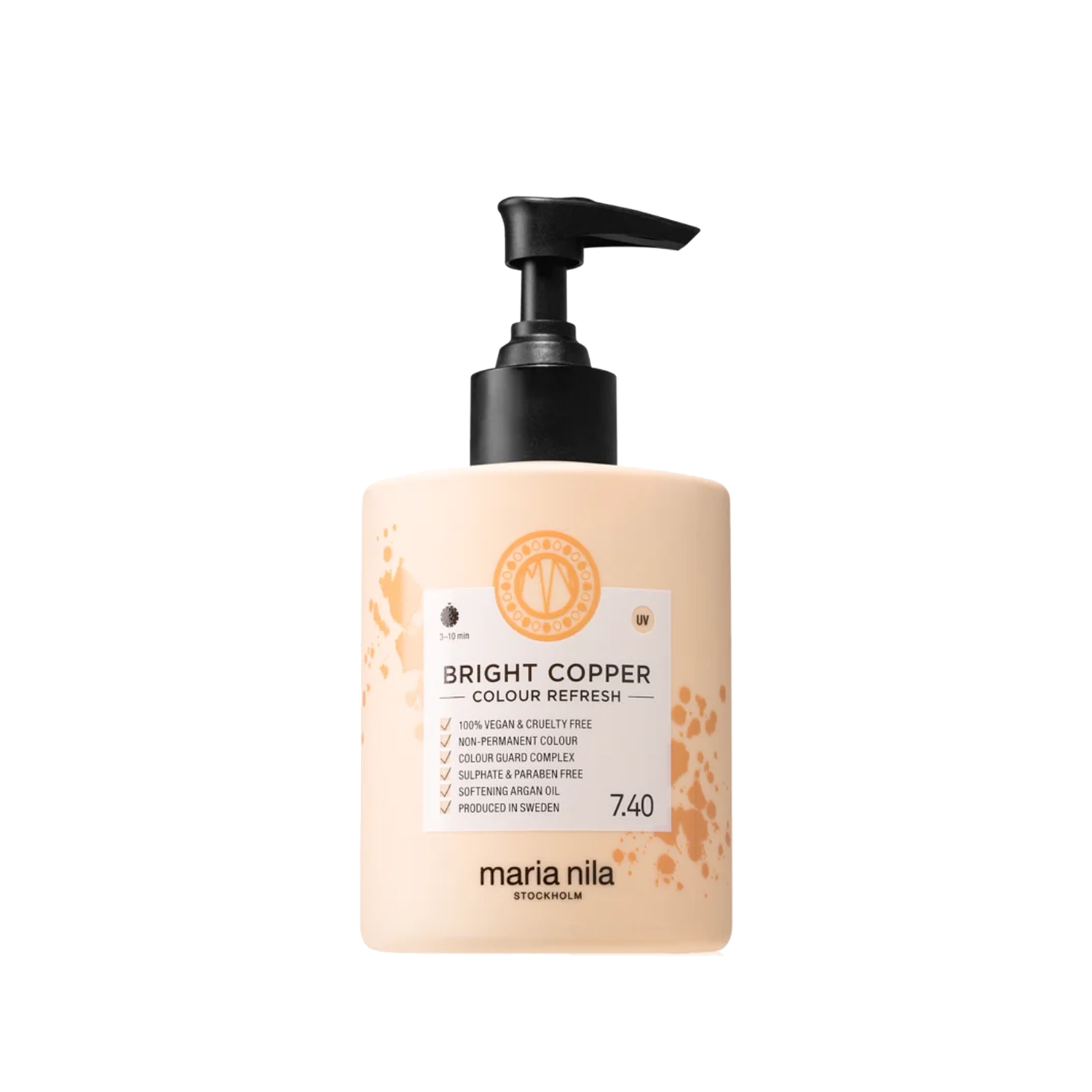 Maria Nila Colour Refresh Besleyici Renk Maskesi 7.40 Bright Copper 300 ml