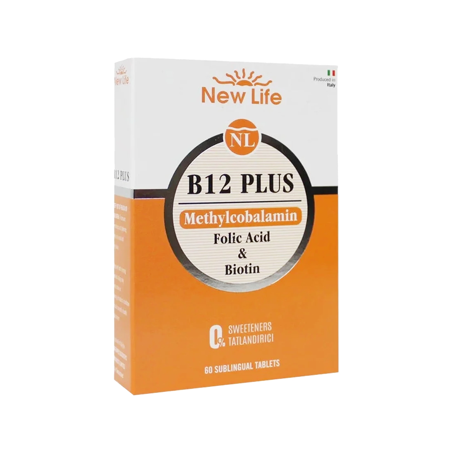 New Life B12 Plus Metilkobalamin Folik Asit ve Biotin 30 Tablet