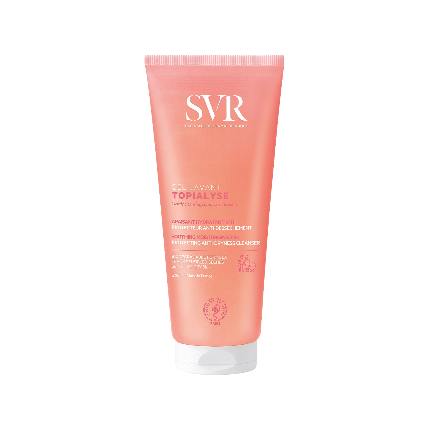 SVR Topialyse Gel Lavant Yüz Yıkama Jeli 200 ml