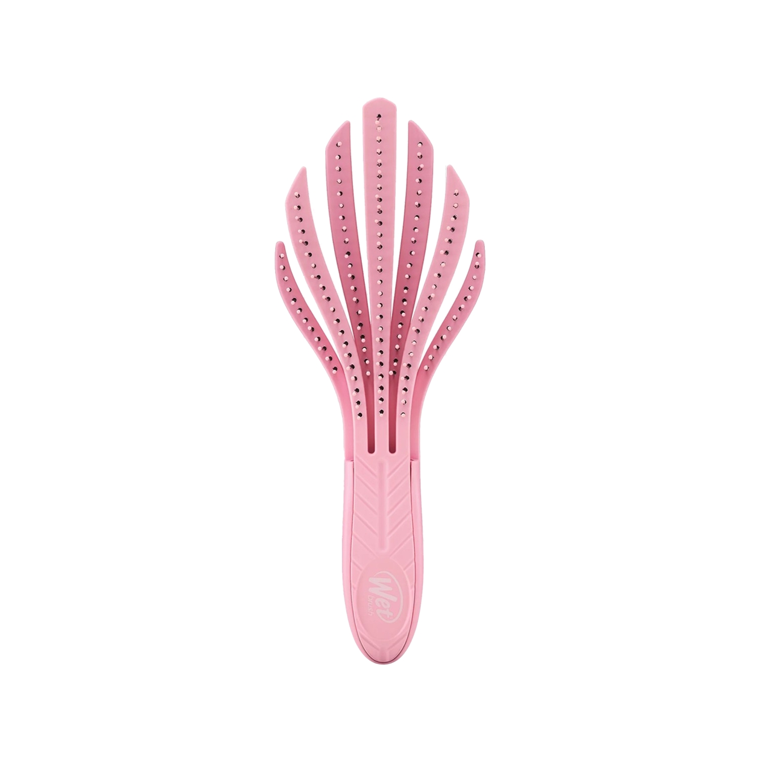 Wet Brush Go Green Curl Detangler Kıvırcık Saçlara Özel Dolaşık Açıcı Saç Fırçası Pembe